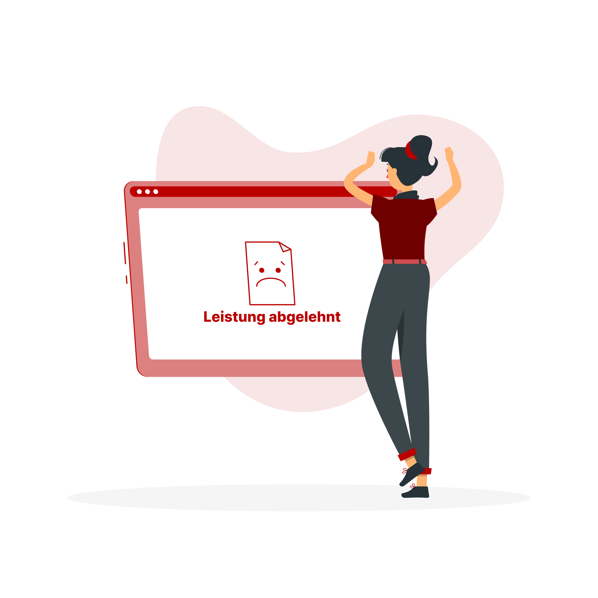 Kein Vermögensaufbau Illustration